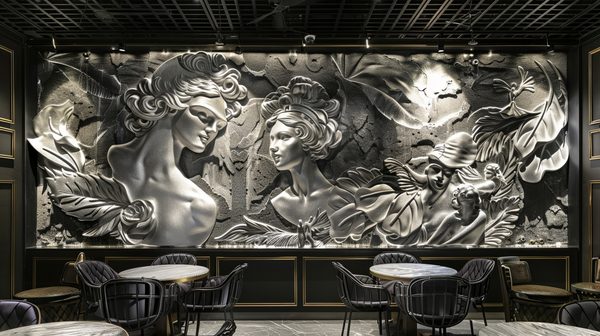 Dive into elegant chanel wall art on luxury art canvas